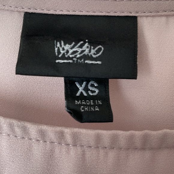 Mossimo Mauve Blouse XS - Picture 2 of 4